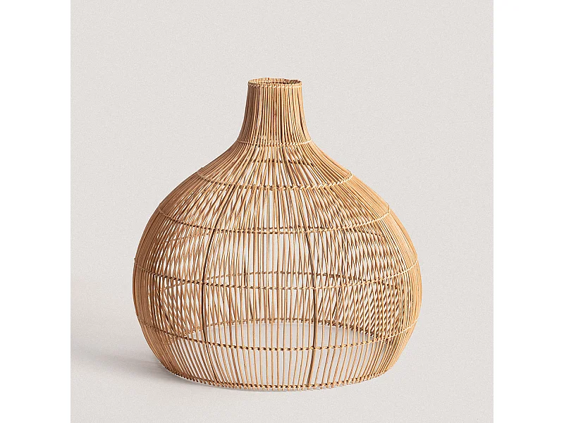 Pantalla Lámpara Colgante Ratán Kaikura ILUZZIA 500 mm