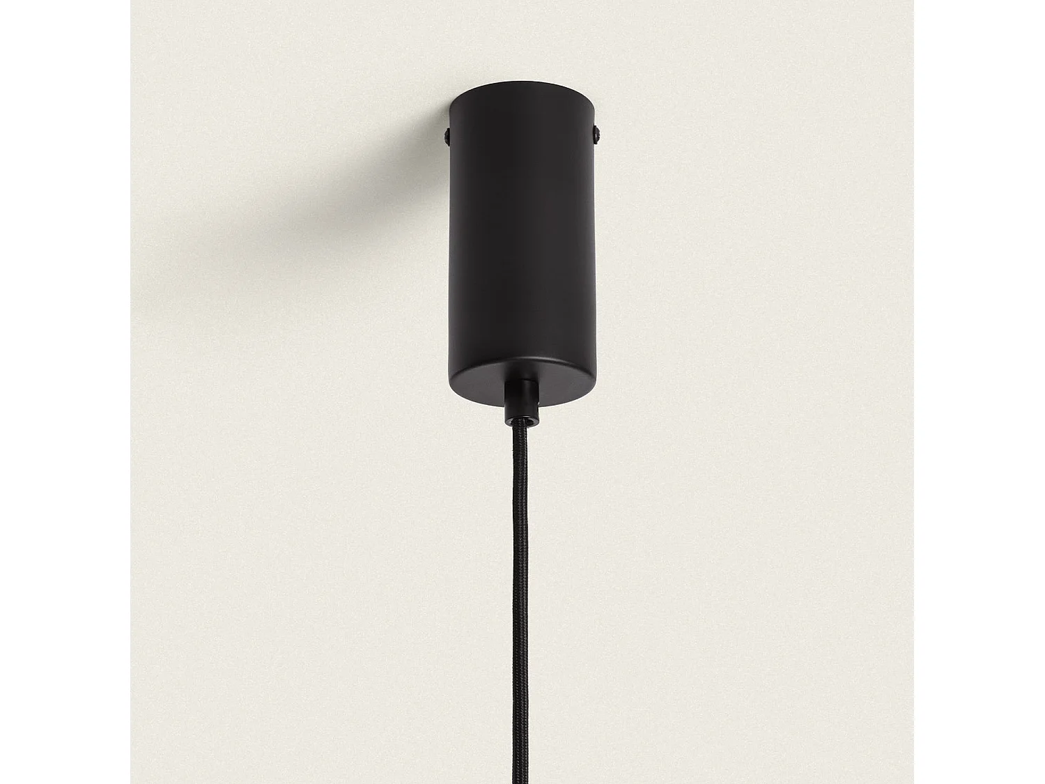 Lampada a Sospensione LED Kurna Metallo 18W Nero Opaco