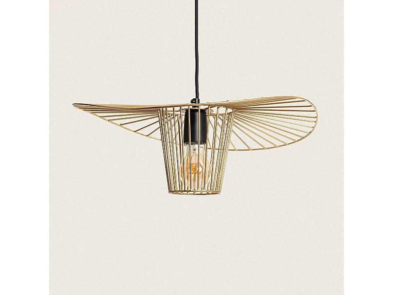 Lampada a Sospensione Metallo Vrinda Oro