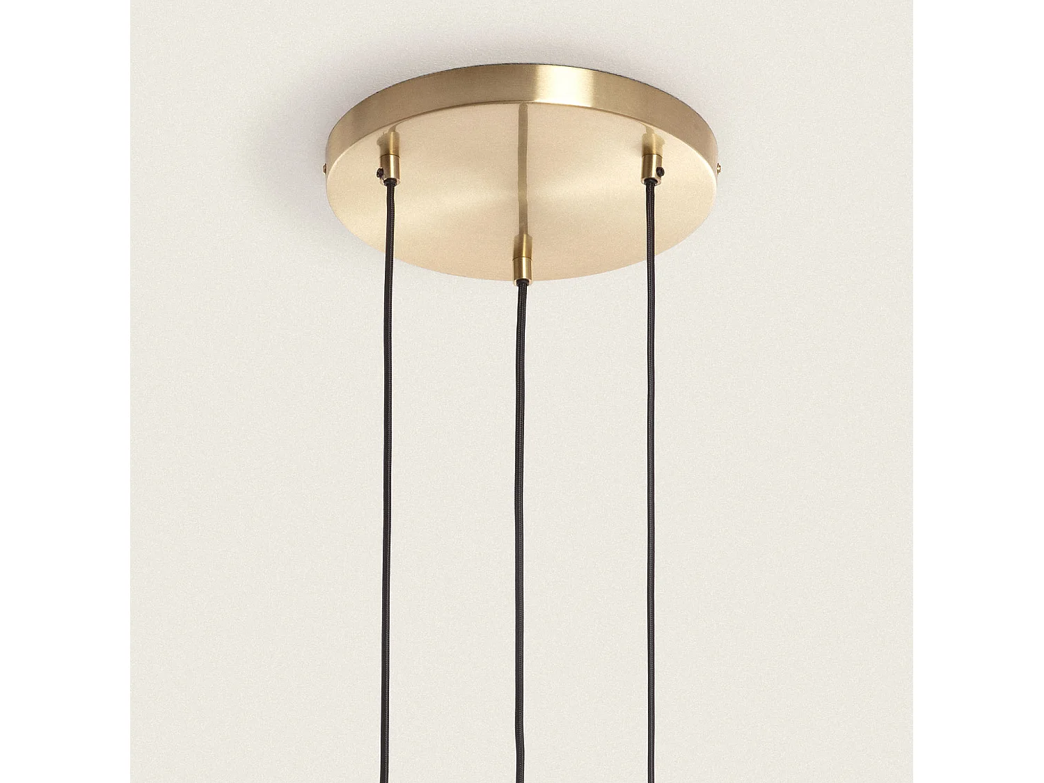 Suspension Métal et Verre Pardo Doré