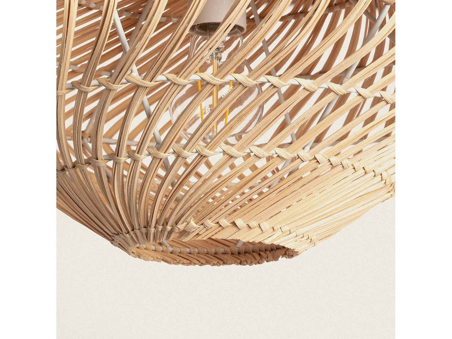 Lampada a Sospensione Rattan Towamba Naturale