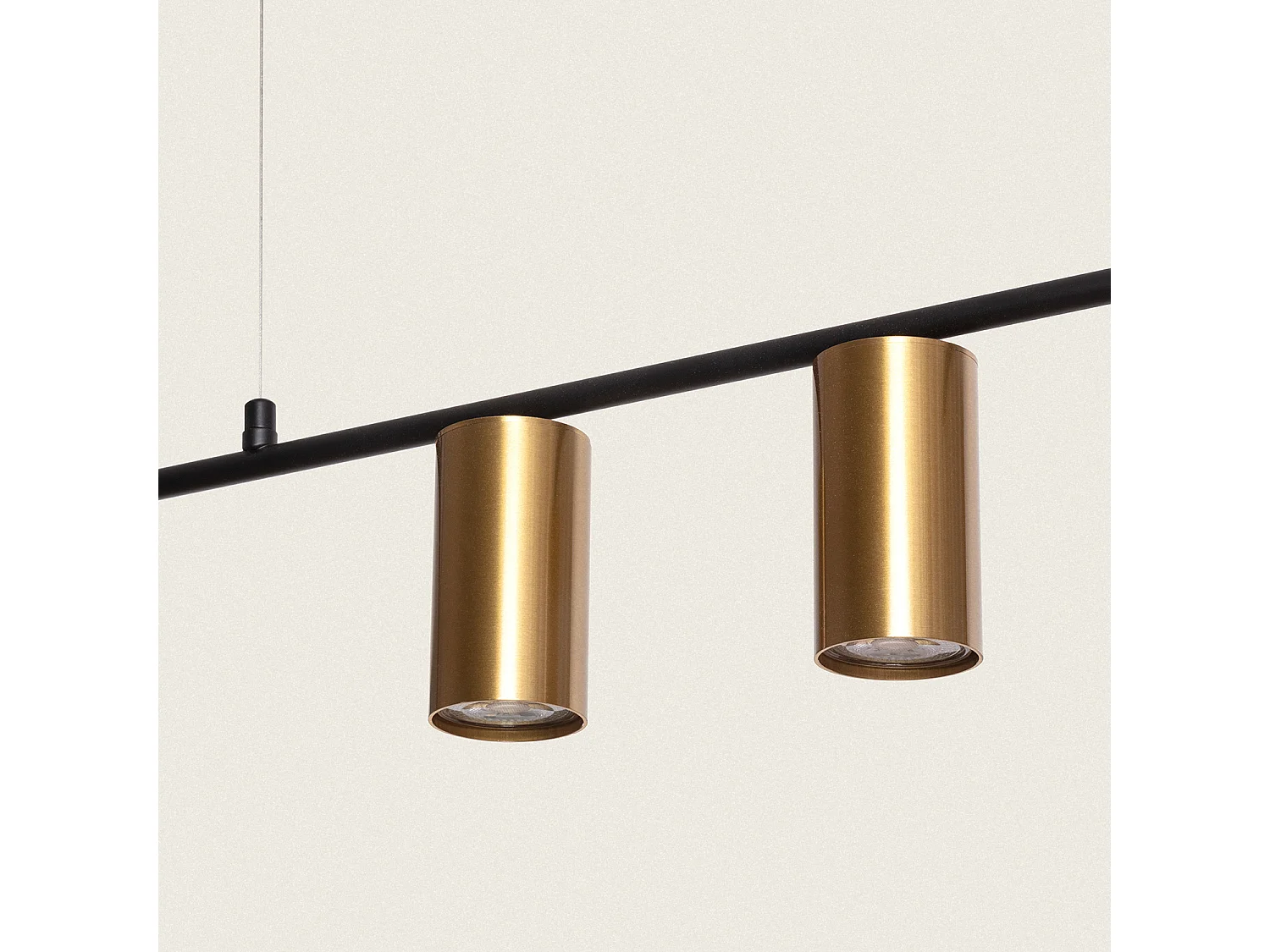 Suspension Linéaire Métal Auzoa Doré