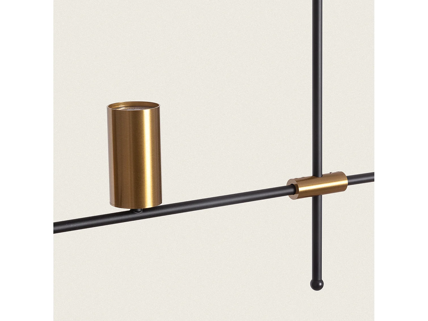 Suspension Linéaire Métal Auzoa Doré