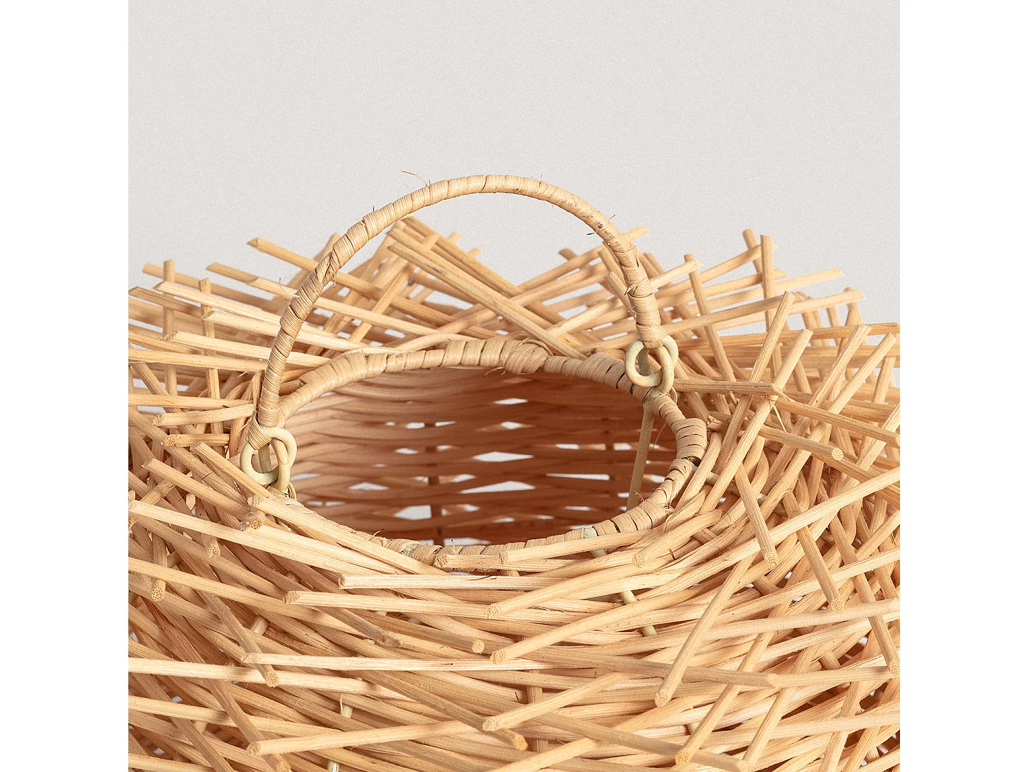 Paralume Lampada Sospensione Rattan Nulko ILUZZIA 400 mm