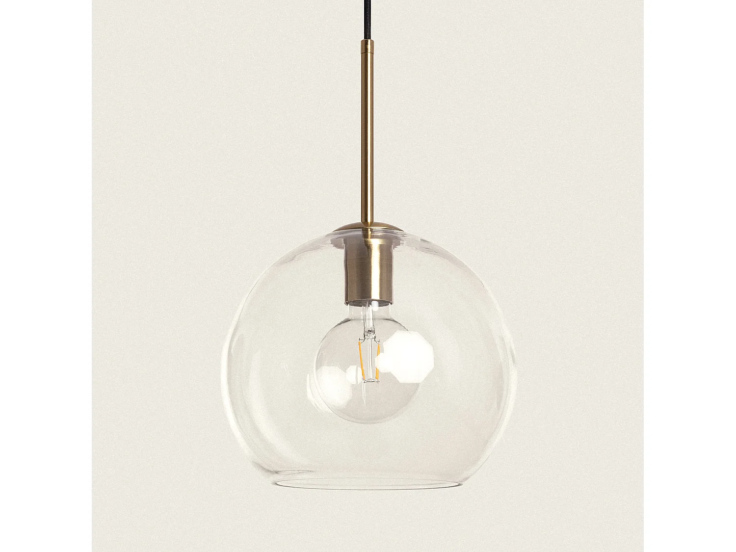 Lampada a Sospensione Vetro Ona Trasparente