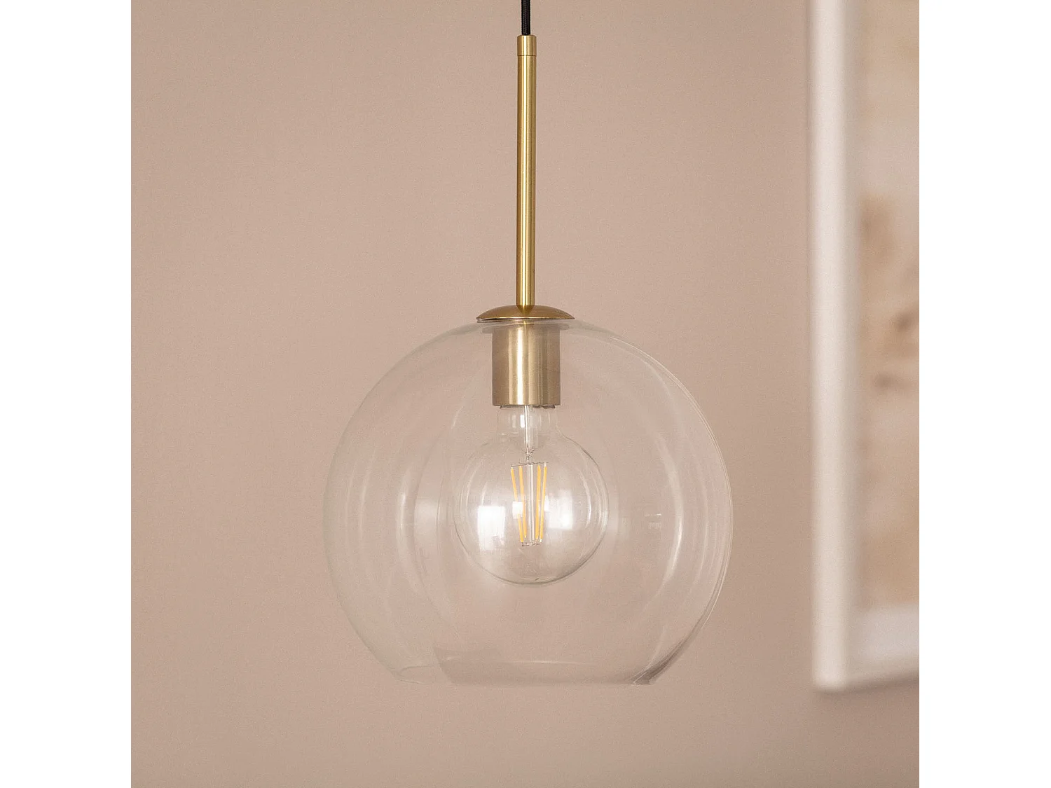 Suspension Crystal Ona Transparent