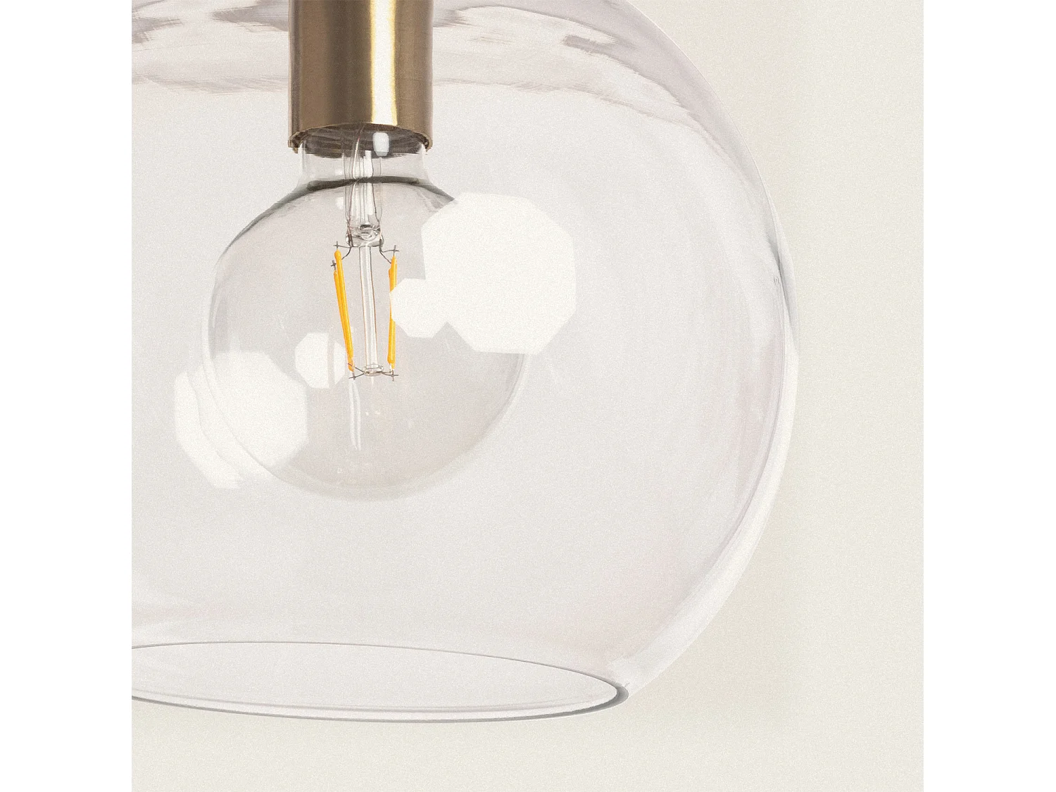 Lámpara Colgante Cristal Ona Transparente