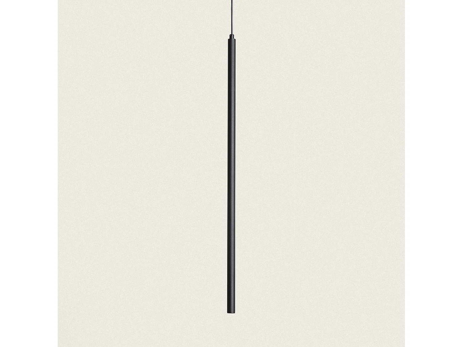 Lampada a Sospensione LED 3W Alluminio Evory L Nero