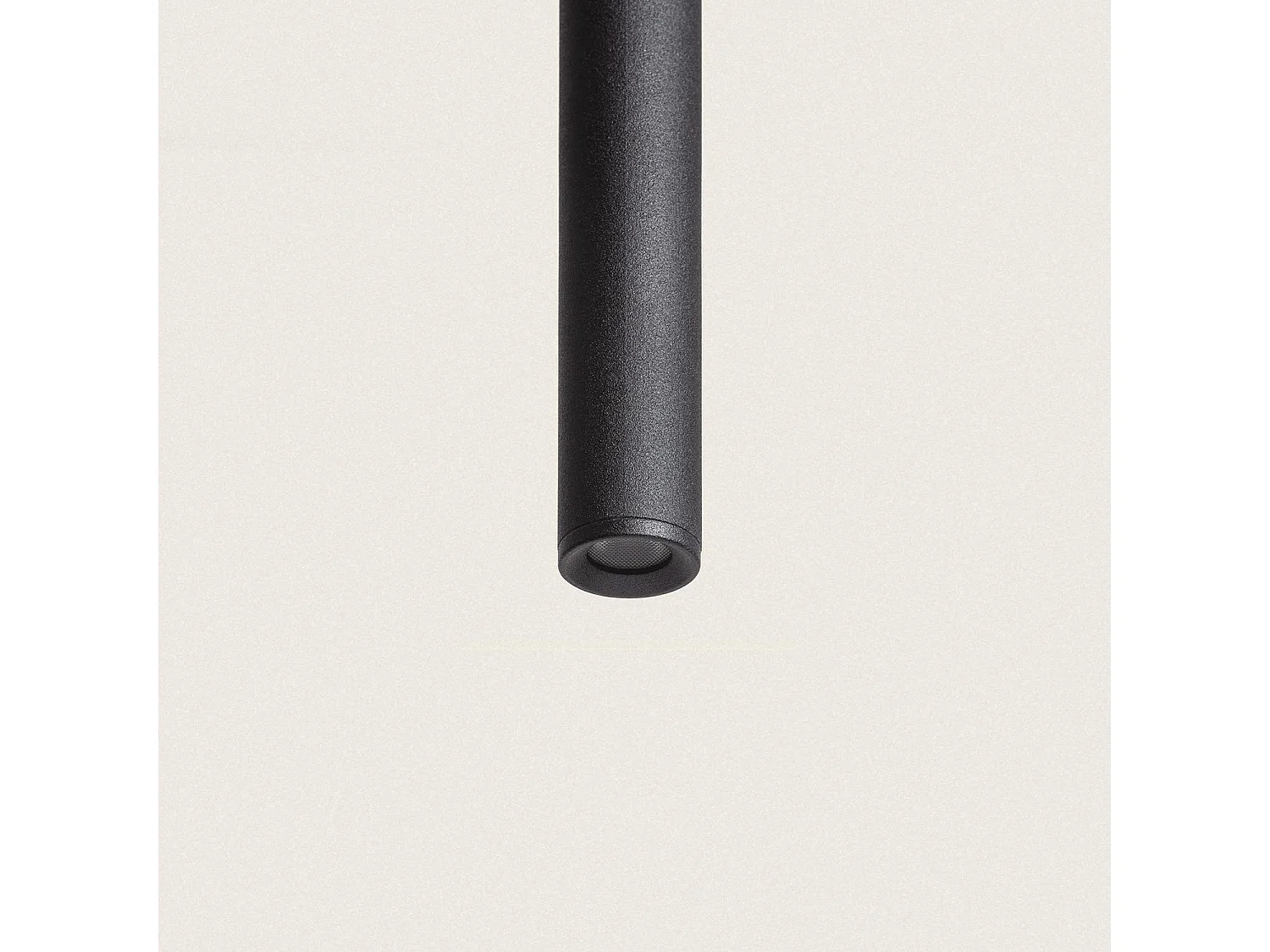 Lámpara Colgante LED 3W Aluminio Evory L Negro
