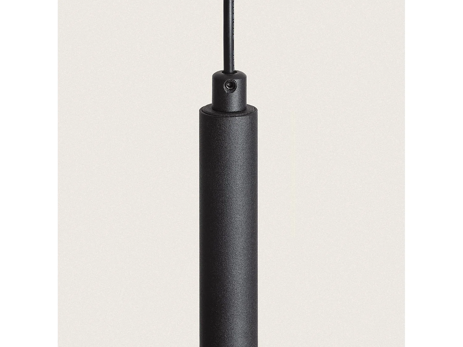 Lámpara Colgante LED 3W Aluminio Evory L Negro
