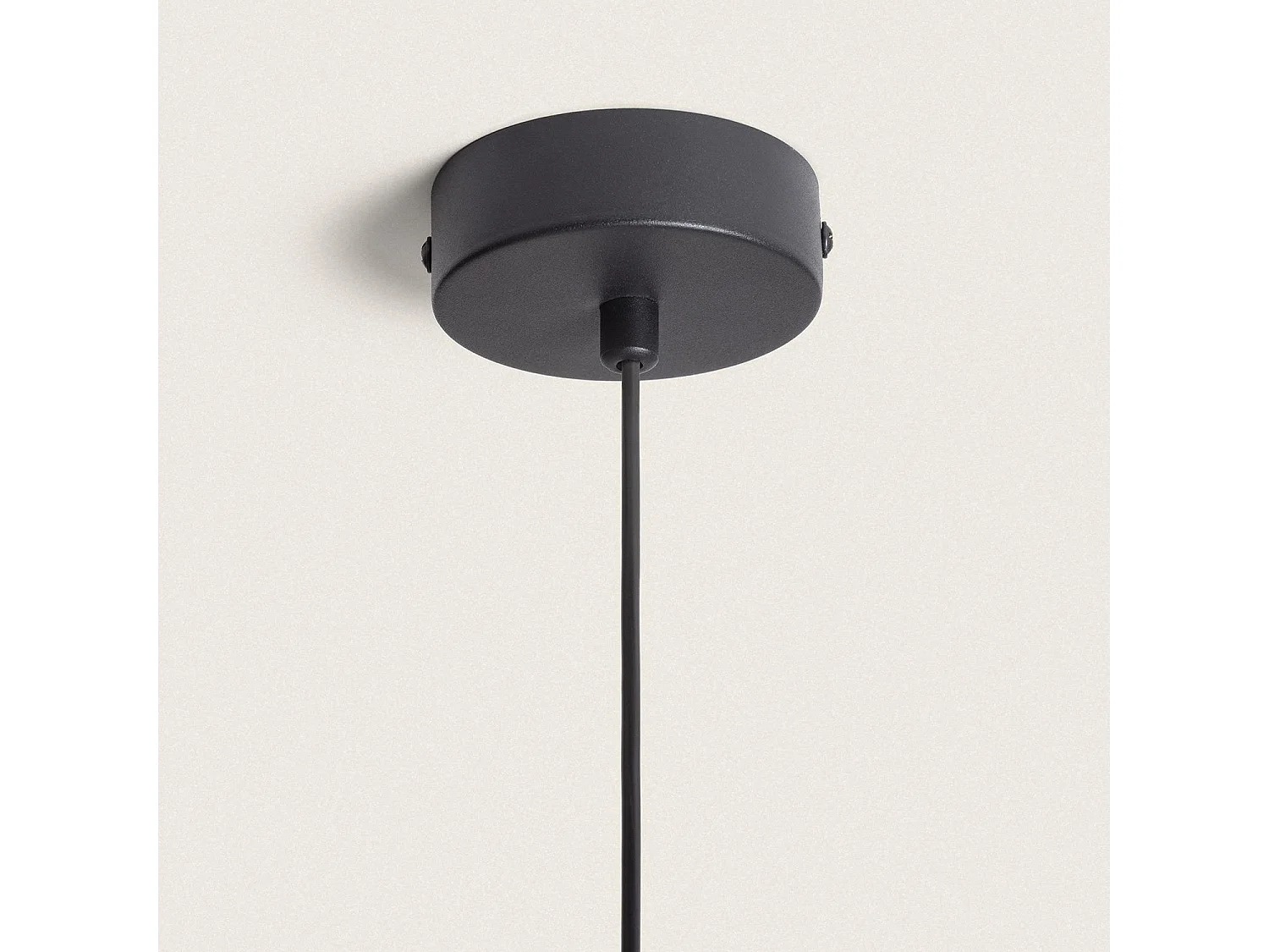 Lámpara Colgante LED 3W Aluminio Evory L Negro