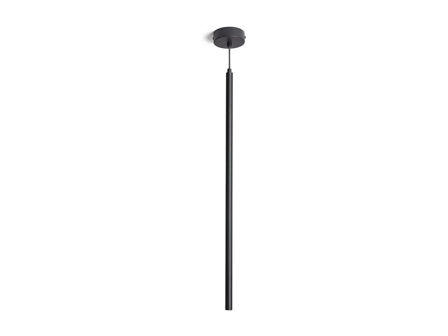 Lámpara Colgante LED 3W Aluminio Evory L Negro