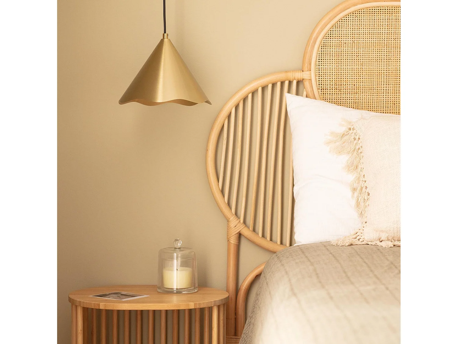 Suspension Métal Blair Doré