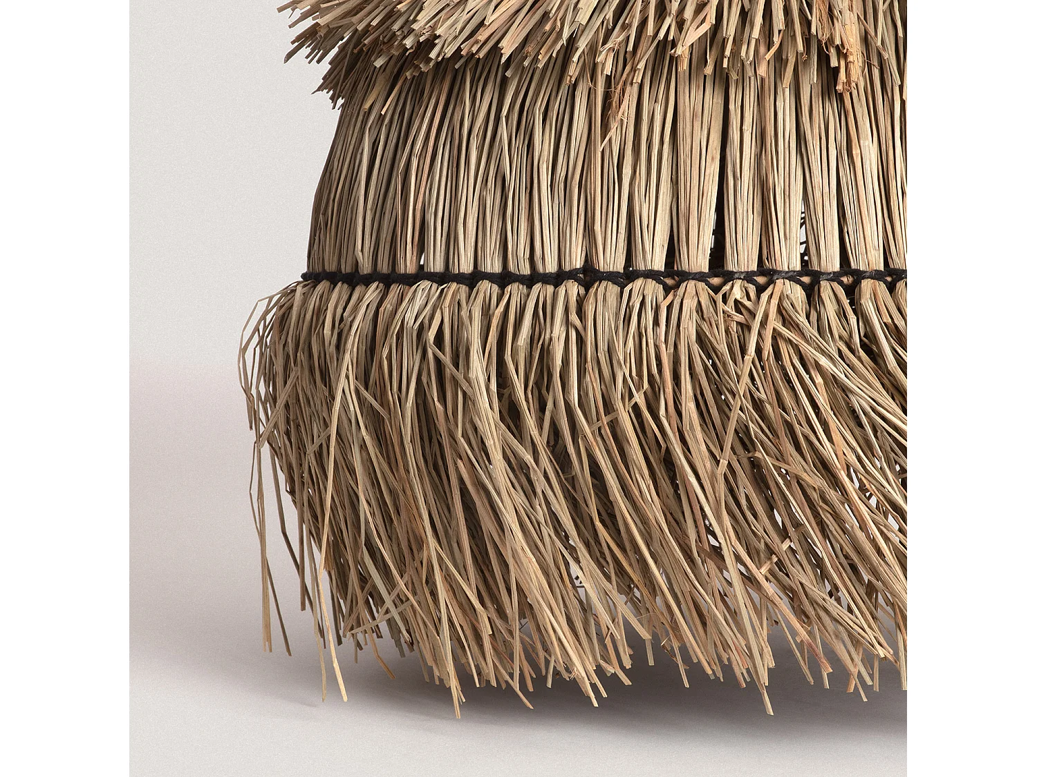 Abat-jour Suspension Rotin Liana ILUZZIA Naturel