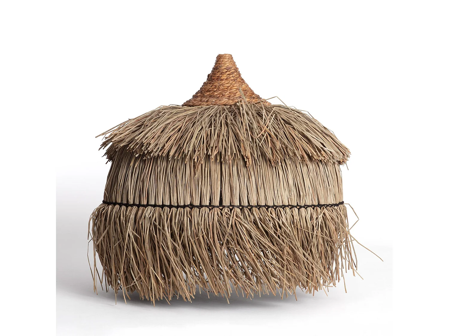 Abat-jour Suspension Rotin Liana ILUZZIA Naturel