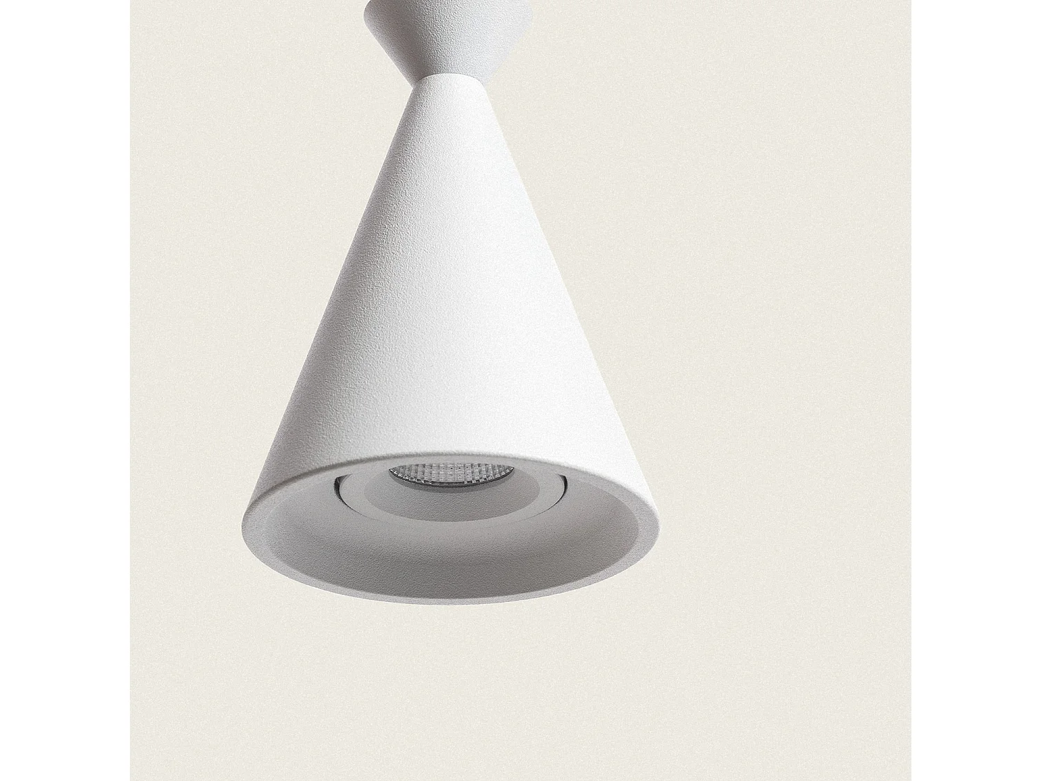 Lampada a Sospensione LED 6W Alluminio Drake Bianco