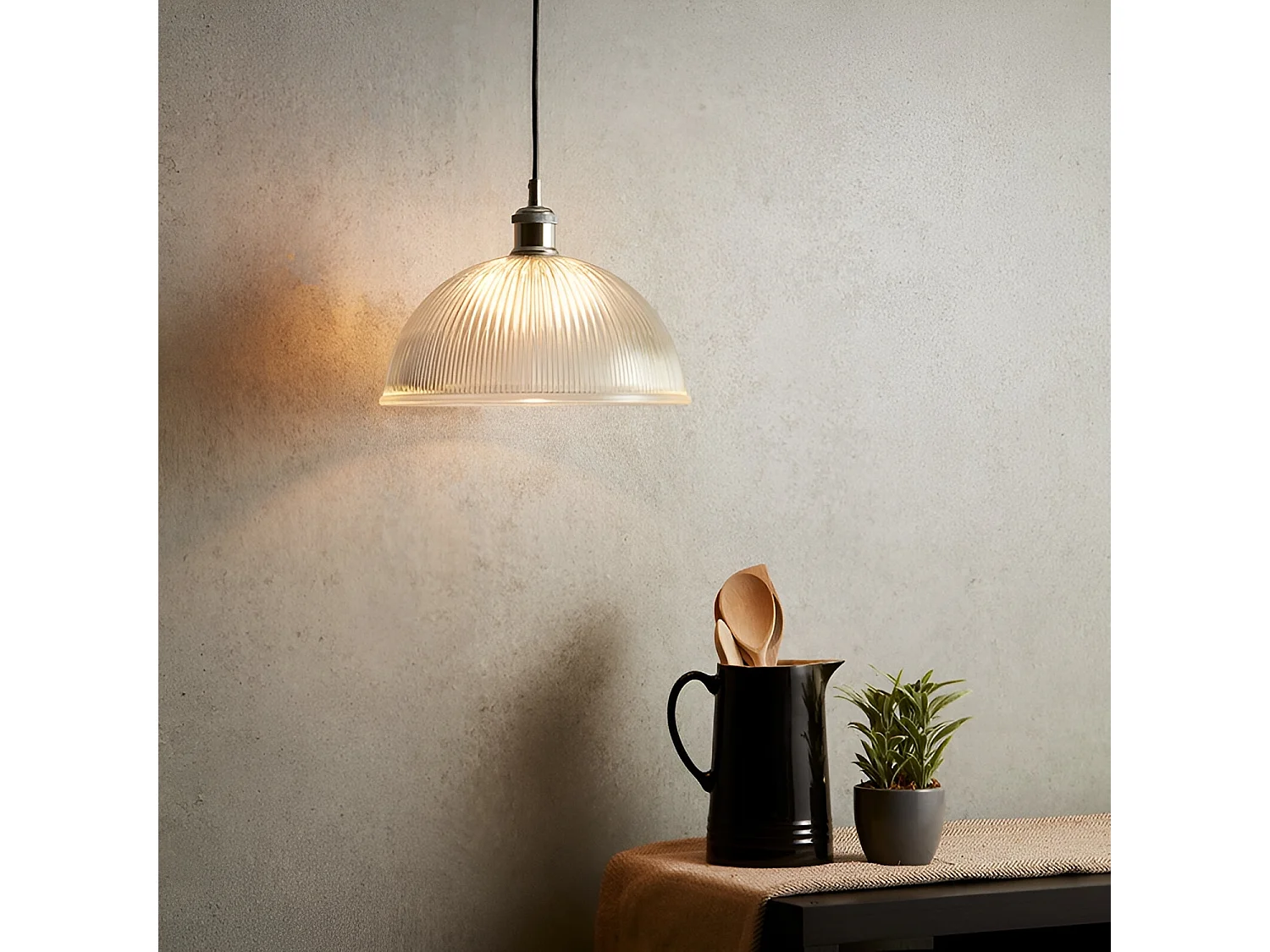 Lámpara Colgante Cristal Tavern Transparente