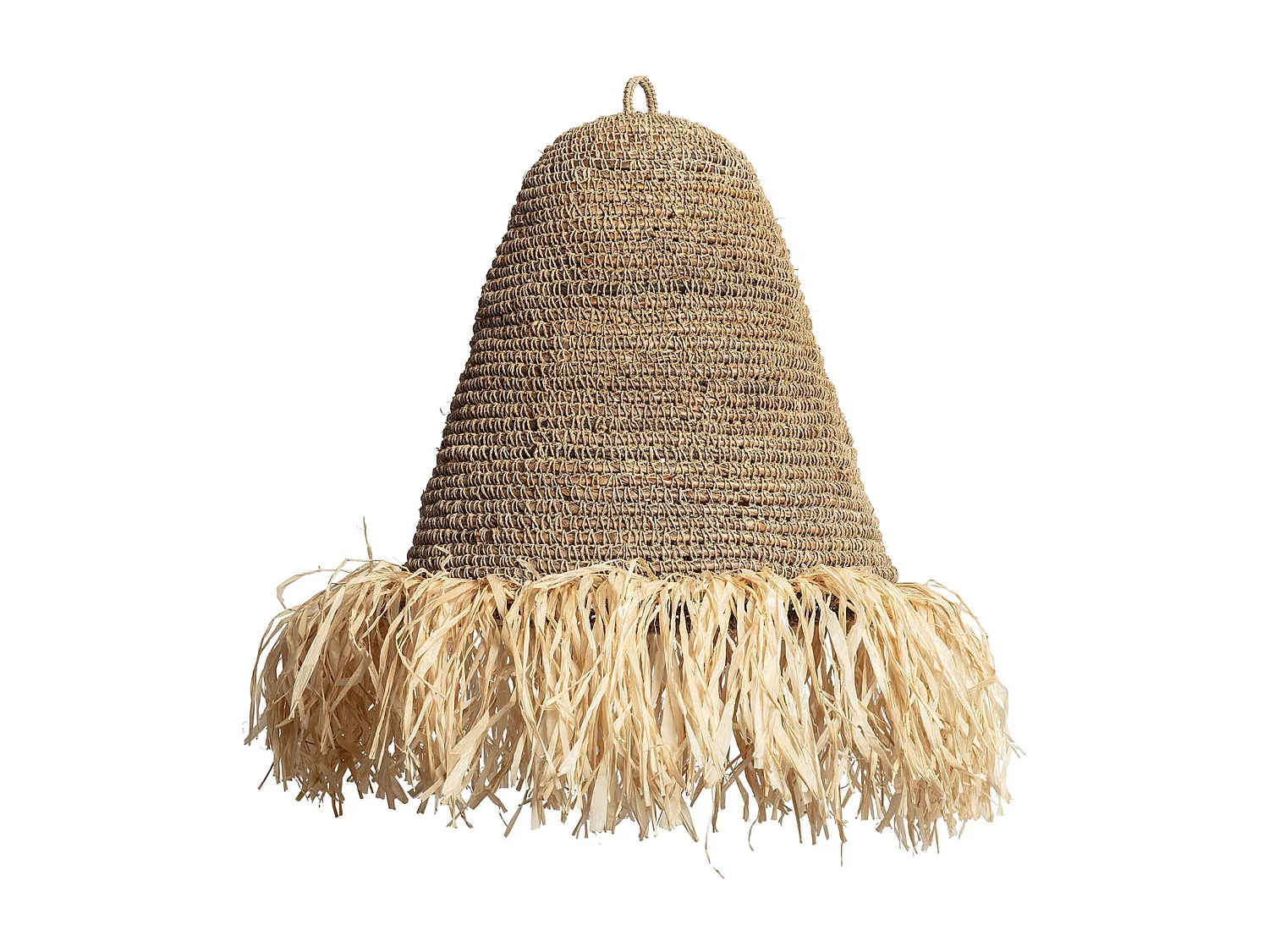 Abat-jour Suspension Rotin Rahan ILUZZIA  Naturel