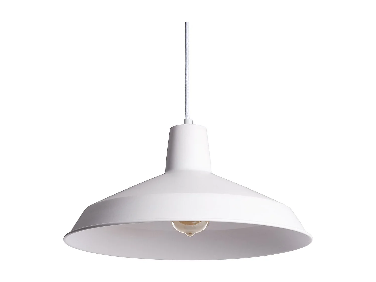 Lámpara Colgante Metal Meistter Blanco