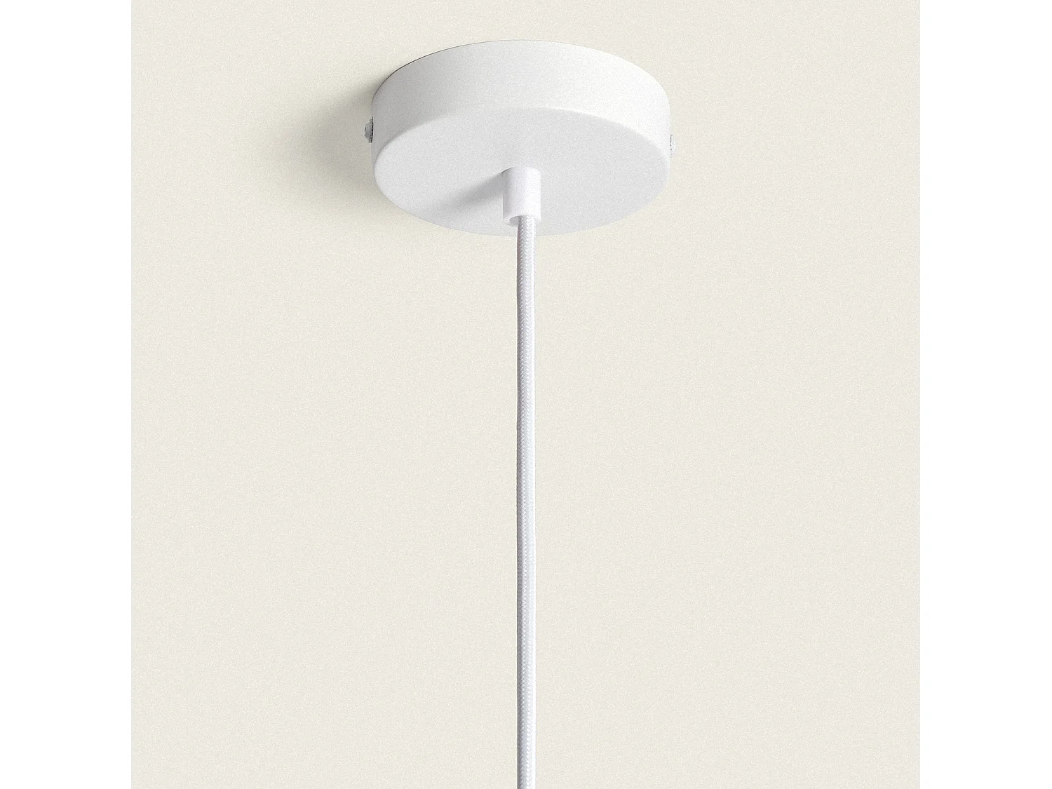 Lámpara Colgante Metal Meistter Blanco