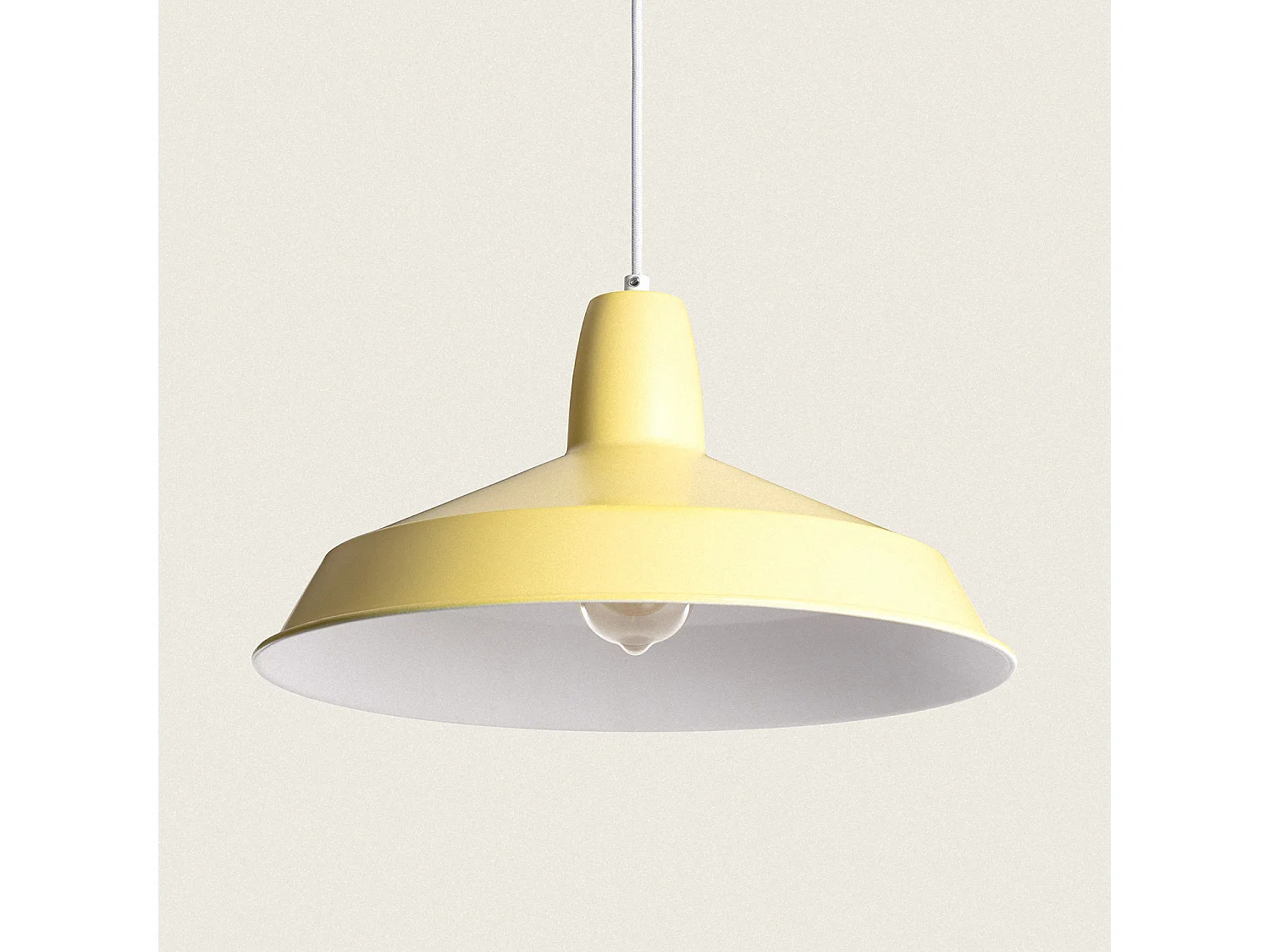 Lámpara Colgante Metal Meistter Amarillo