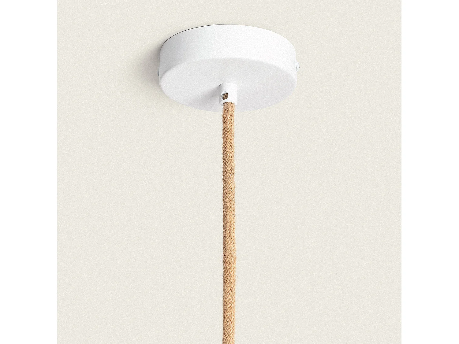 Lampada Sospensione Fibre Naturali Devmani Natural-Wire 500 mm