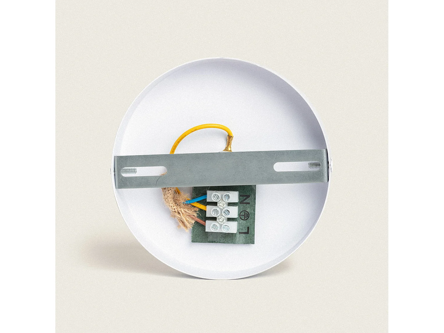 Lampada Sospensione Fibre Naturali Devmani Natural-Wire 500 mm