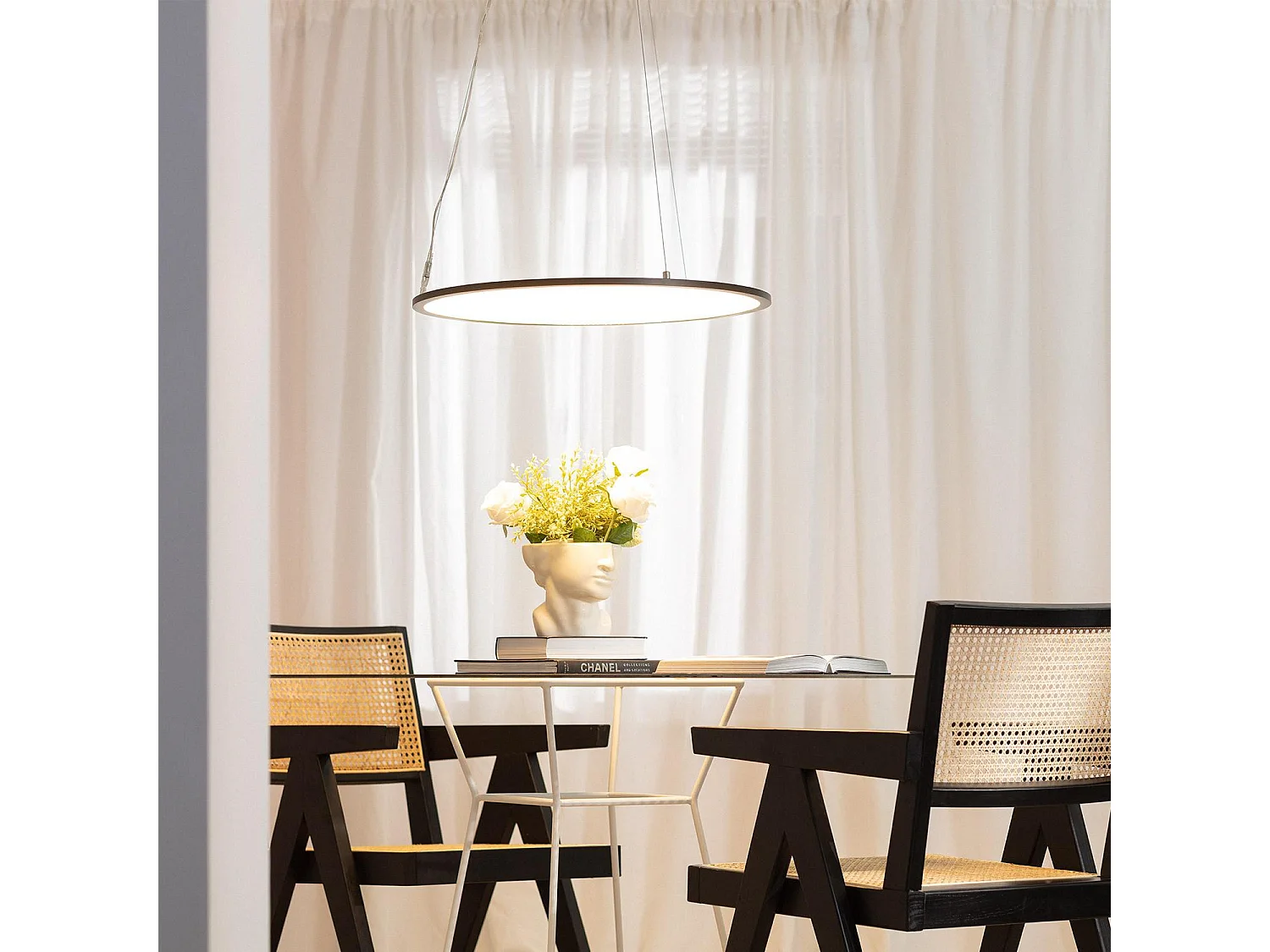 Suspension LED Metal Magnus 36W  2700K Blanc chaud