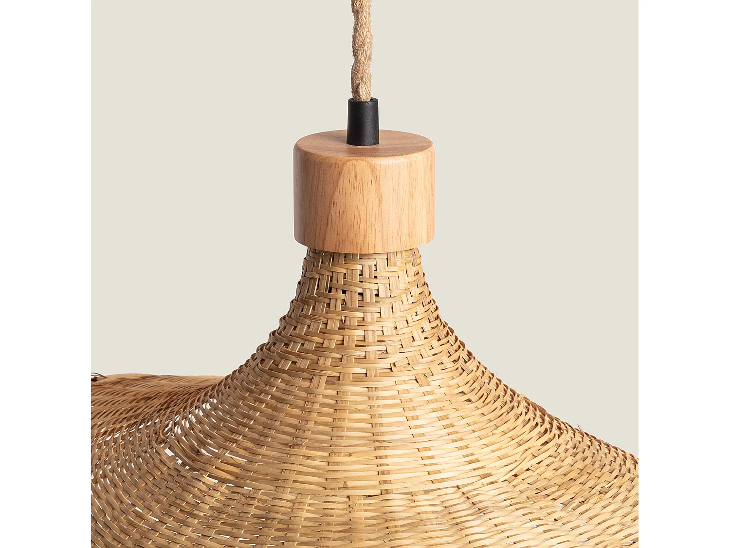 Suspension Bambou Kathu Sienet Naturel