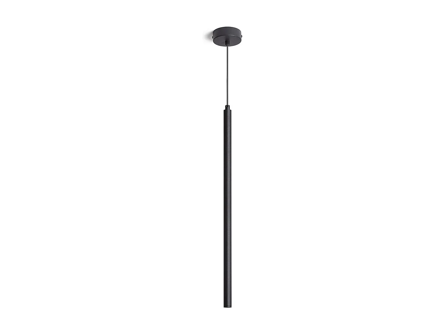 Lámpara Colgante LED 3W Aluminio Evory M Negro