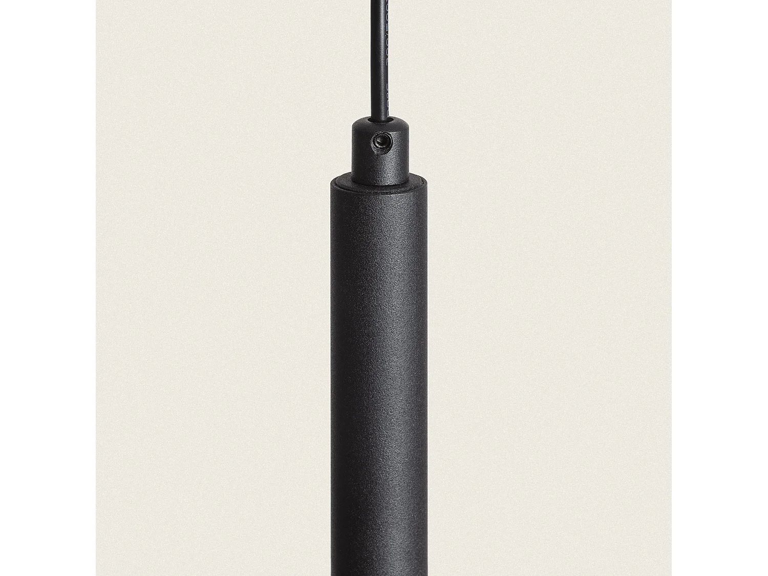 Lámpara Colgante LED 3W Aluminio Evory M Negro
