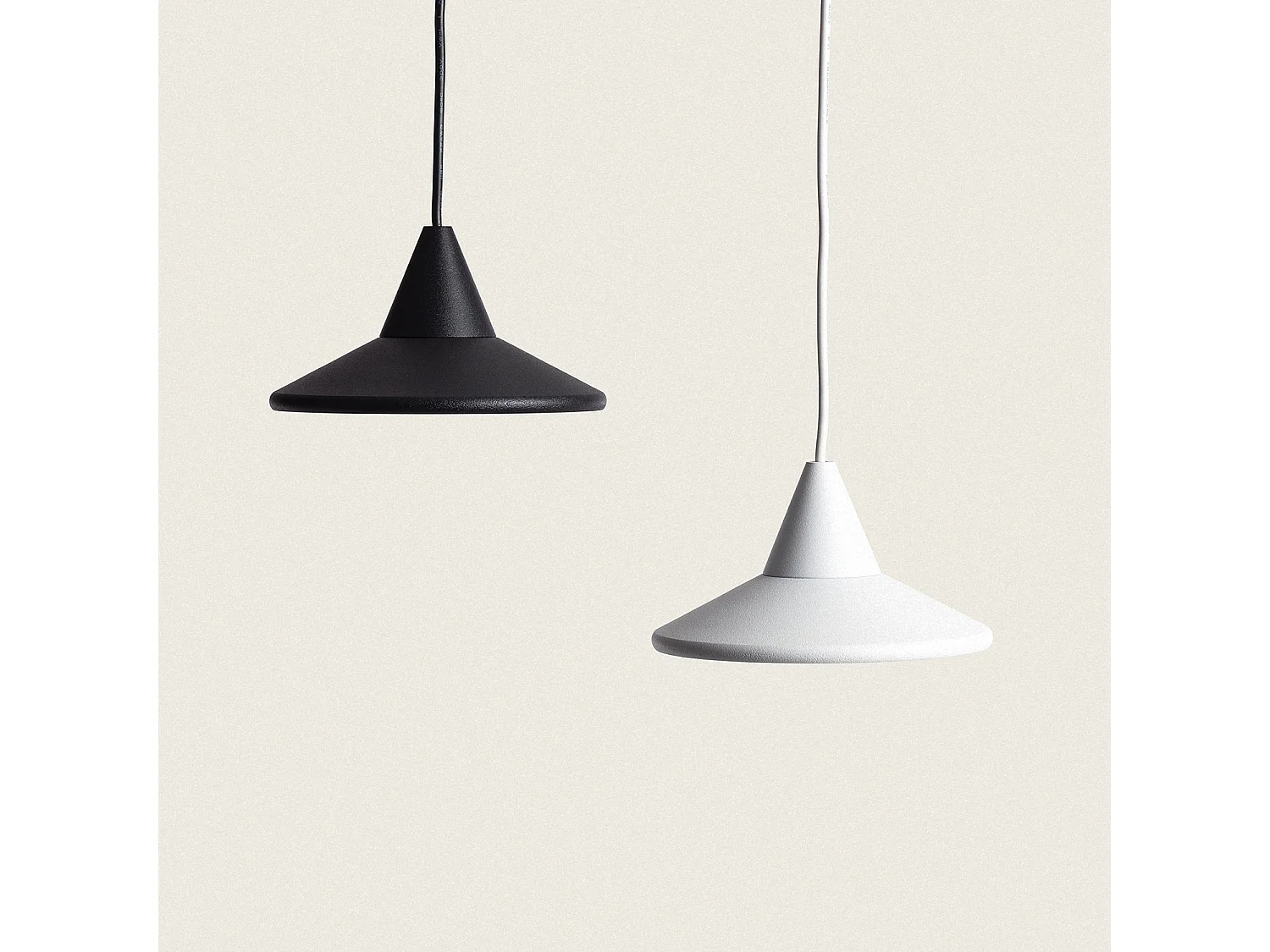 Lampada a Sospensione LED 6W Alluminio Edsel Nero