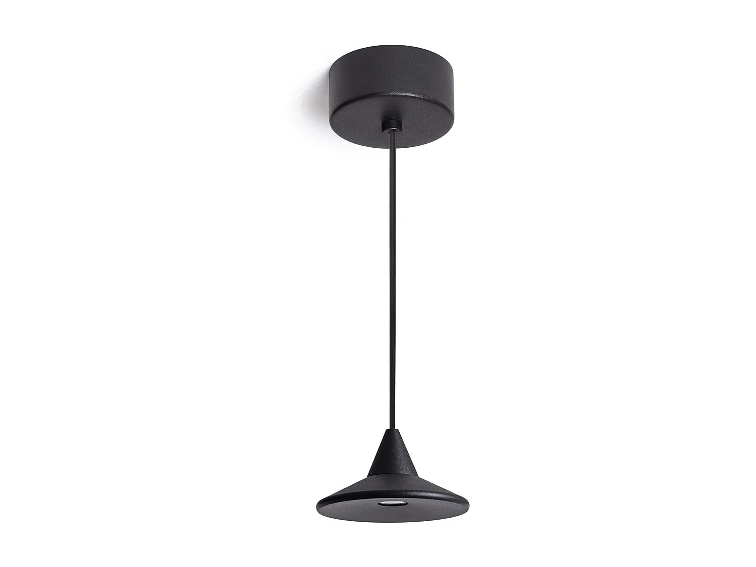 Lámpara Colgante LED 6W Aluminio Edsel Negro