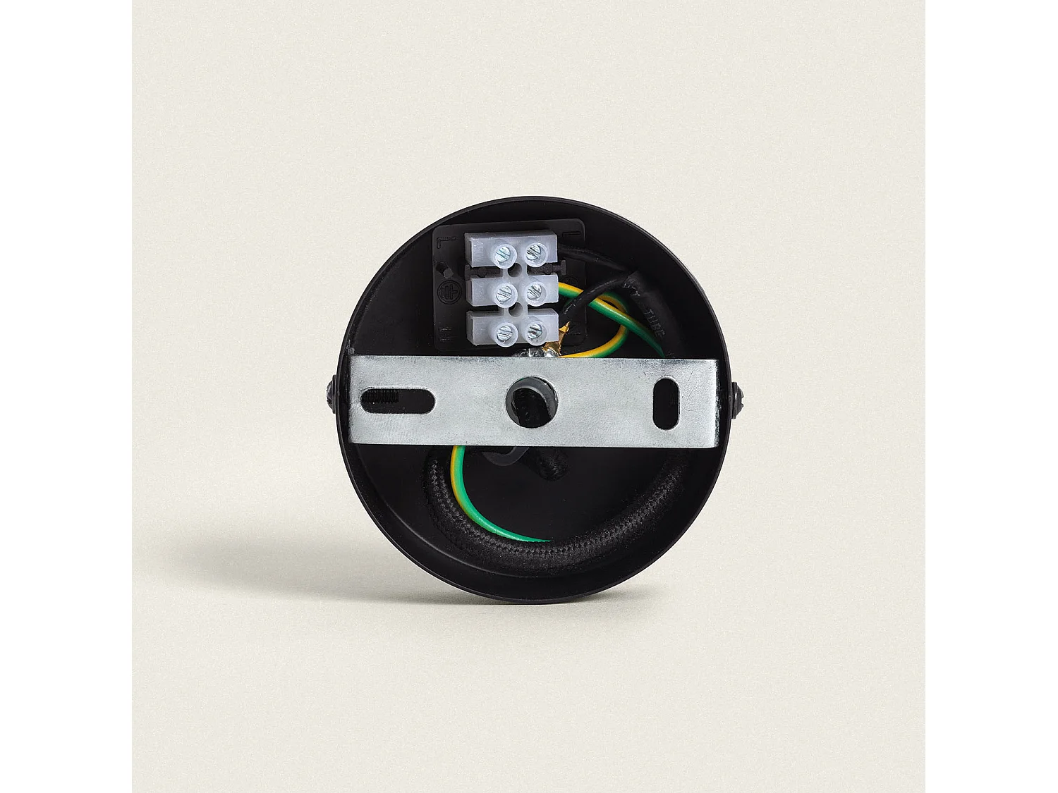 Lampada a Sospensione Metallo e Vetro Luyo Azzurro