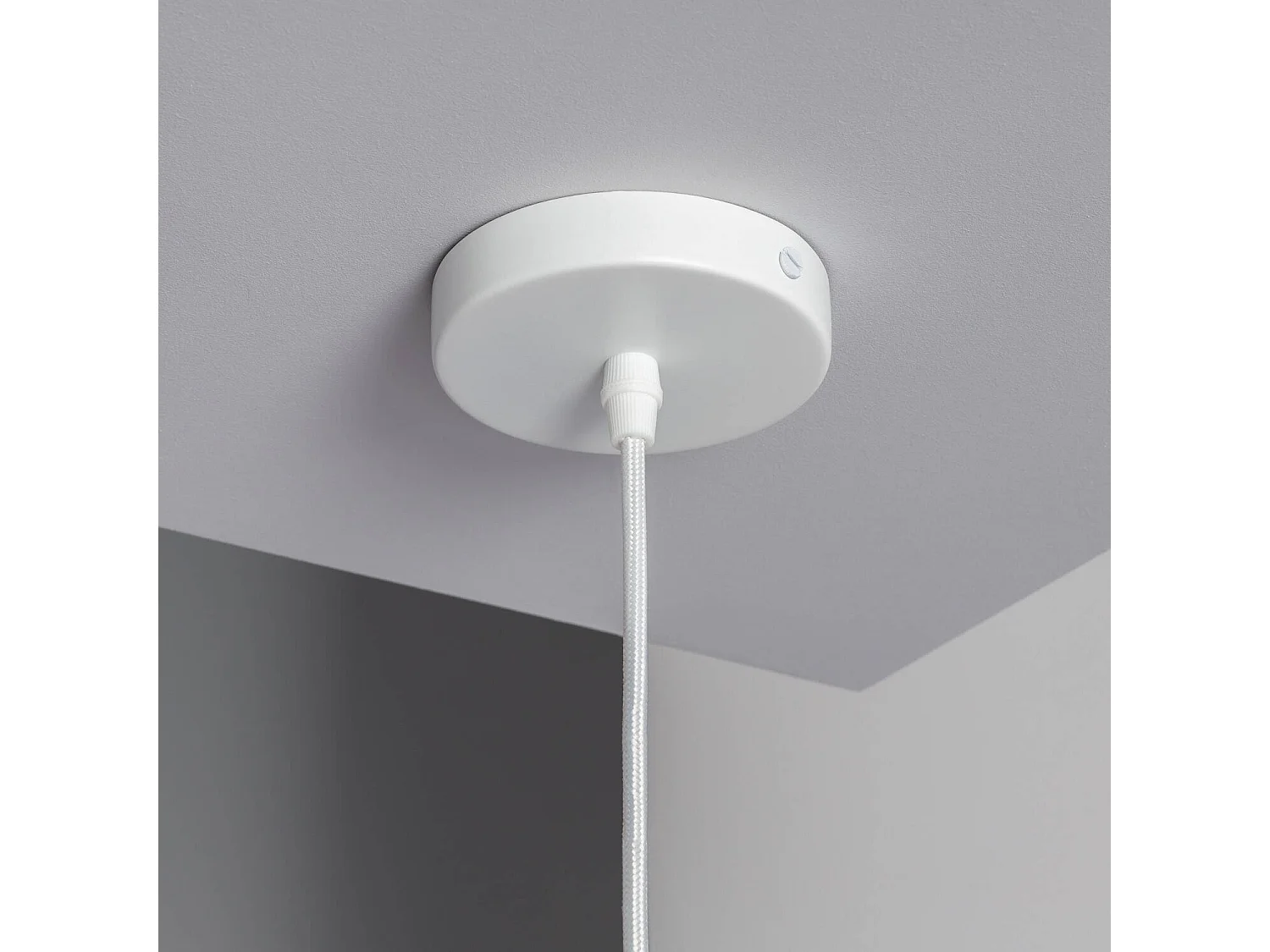 Lámpara Colgante de Porcelana Irazu Jeko Blanco