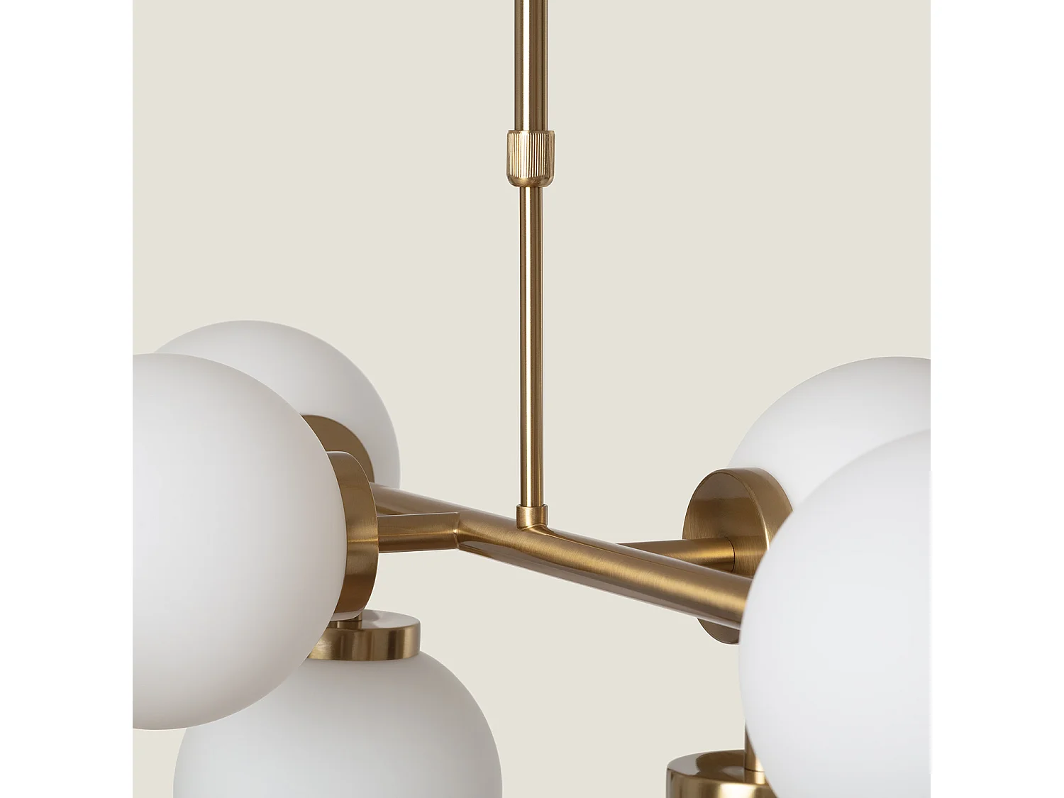 Suspension Métal et Verre Lautrec Doré