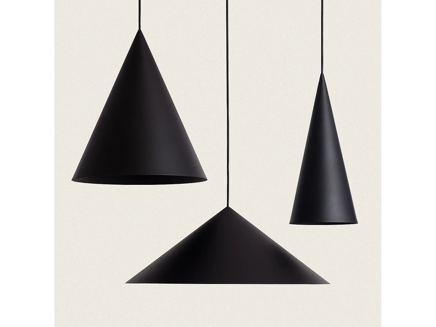 Lampada a Sospensione Alluminio Odyssey Nero