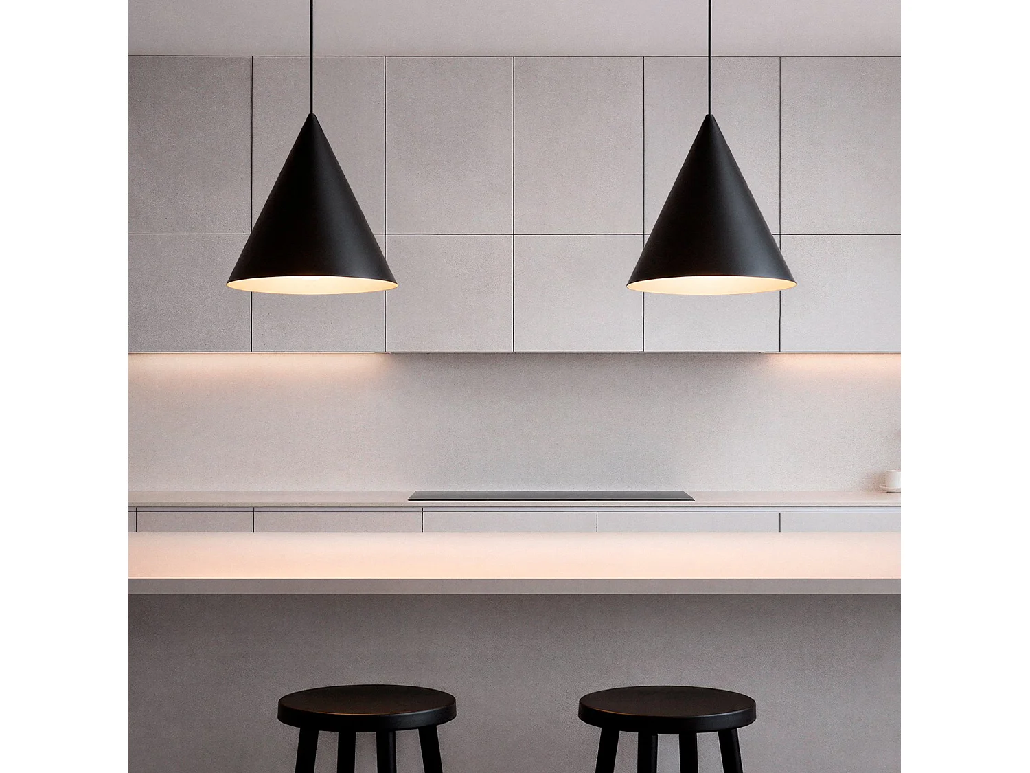 Suspension Aluminium Odyssey Noir