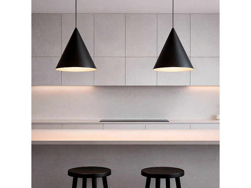 Lámpara Colgante Aluminio Odyssey Negro