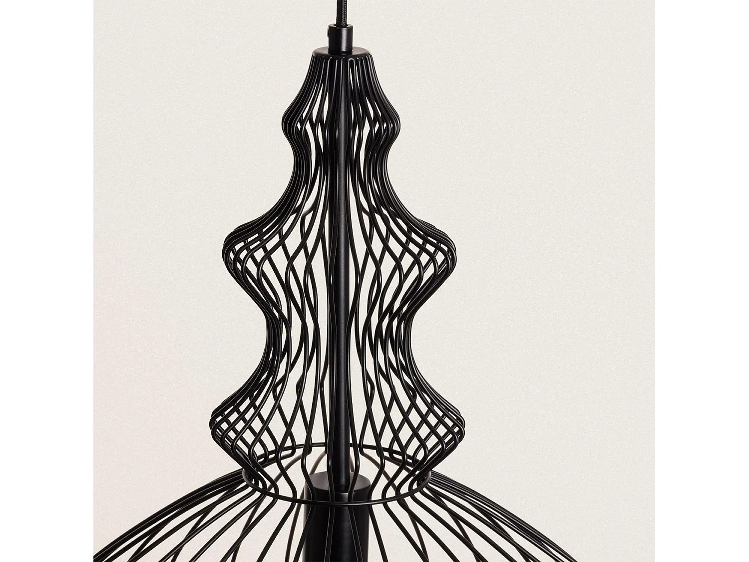 Suspension Métal Kelsie Noir