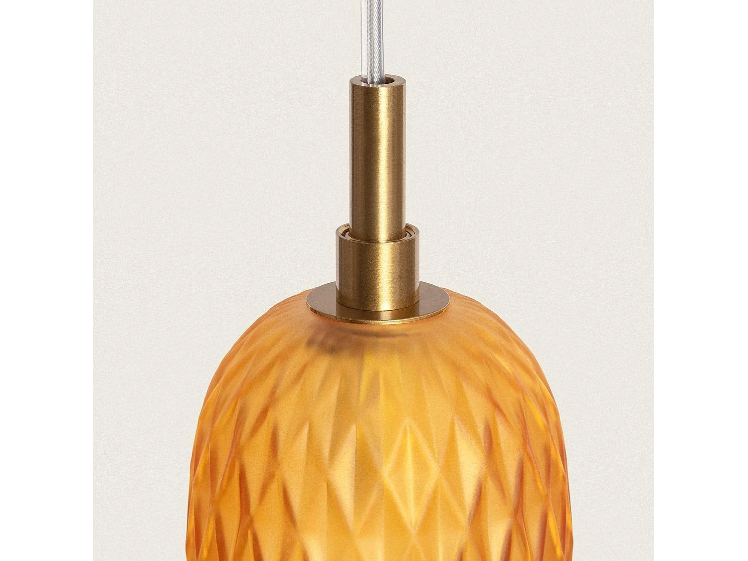 Suspension Verre Shalim Multicolore