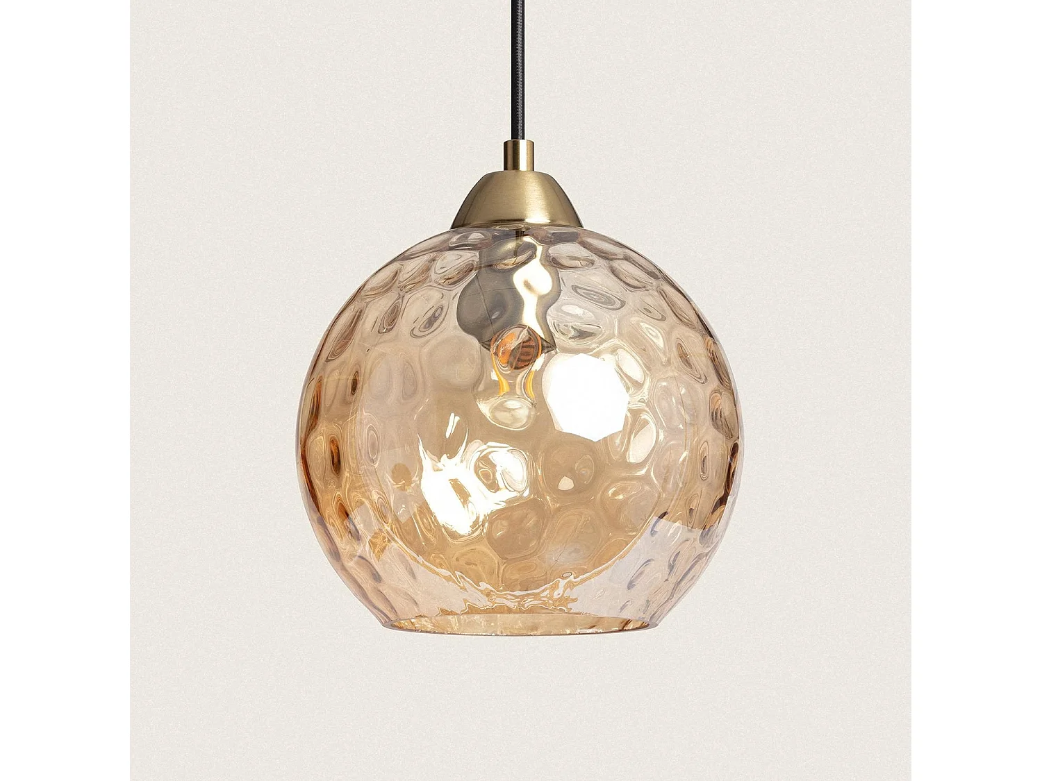 Suspension Crystal Cornelio Ambre