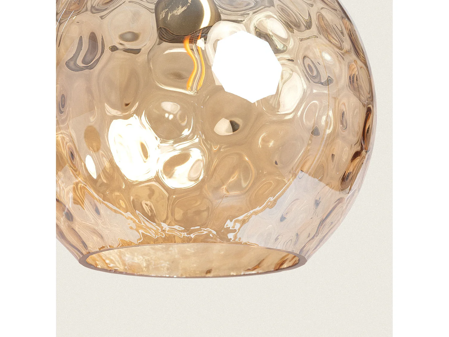 Suspension Crystal Cornelio Ambre