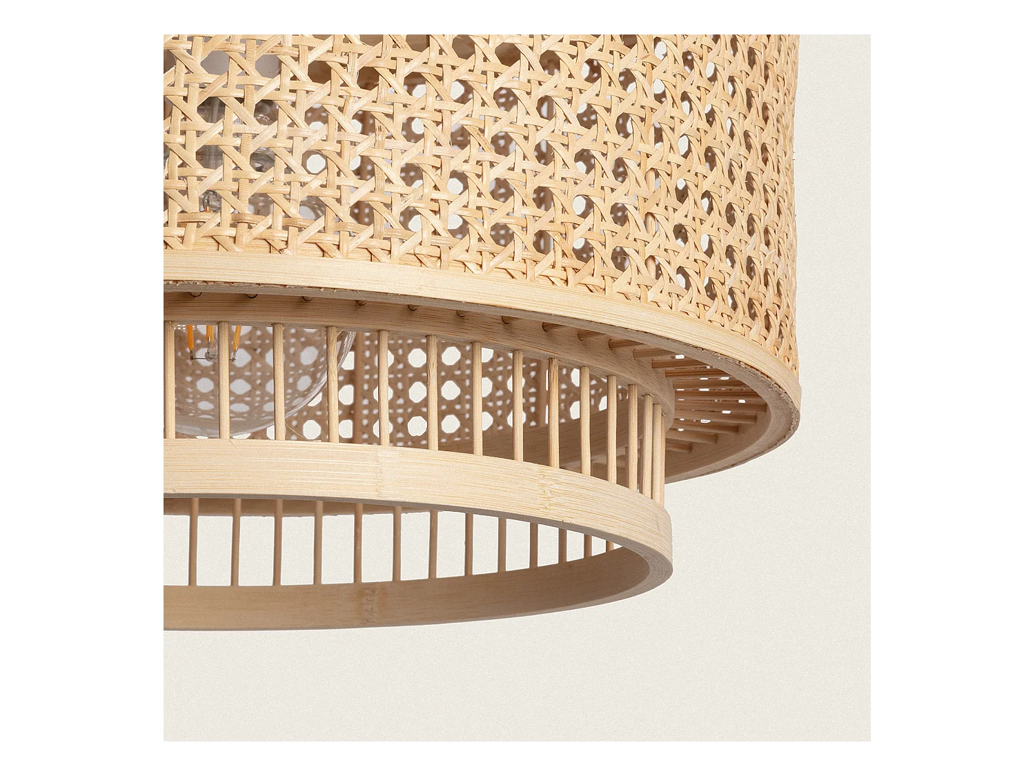 Lampada a Sospensione Bambù Bangkal Naturale