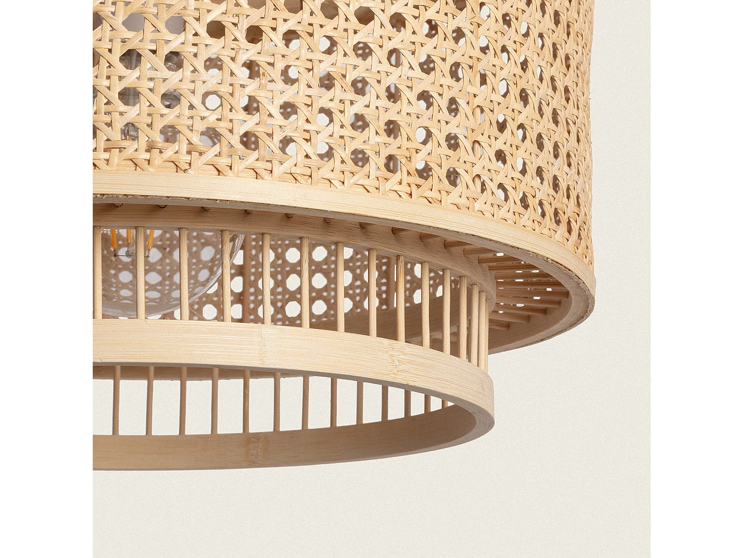 Suspension Bambou Bangkal Naturel