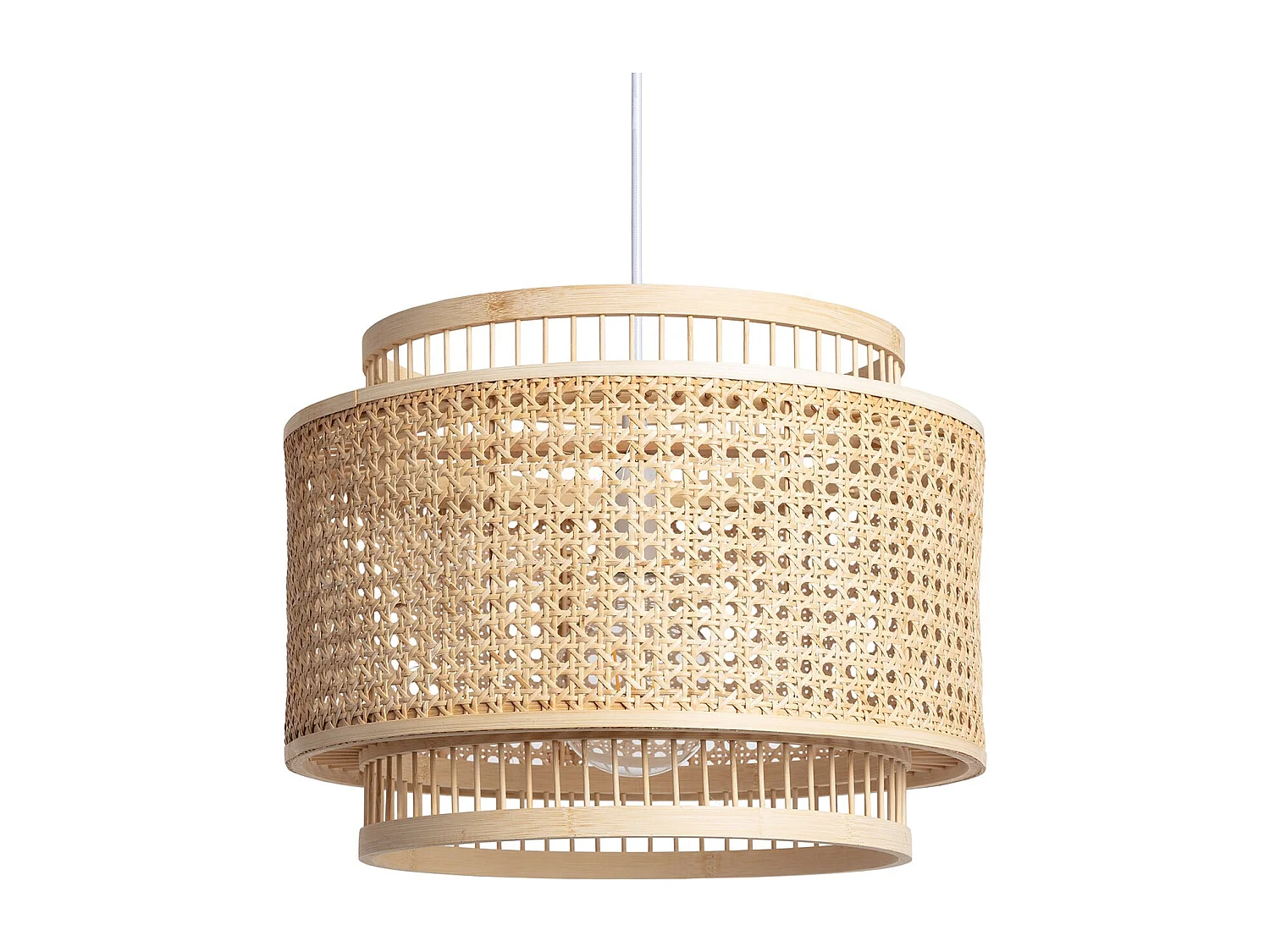 Suspension Bambou Bangkal Naturel