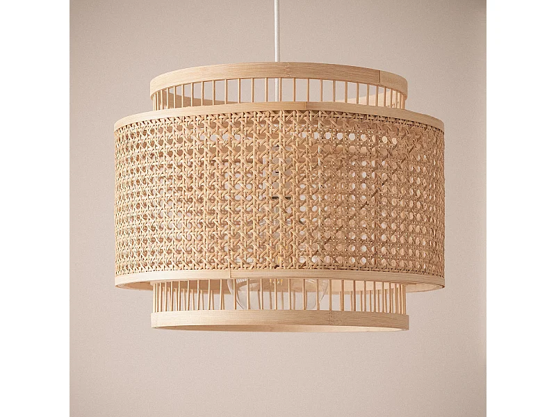 Suspension Bambou Bangkal Naturel