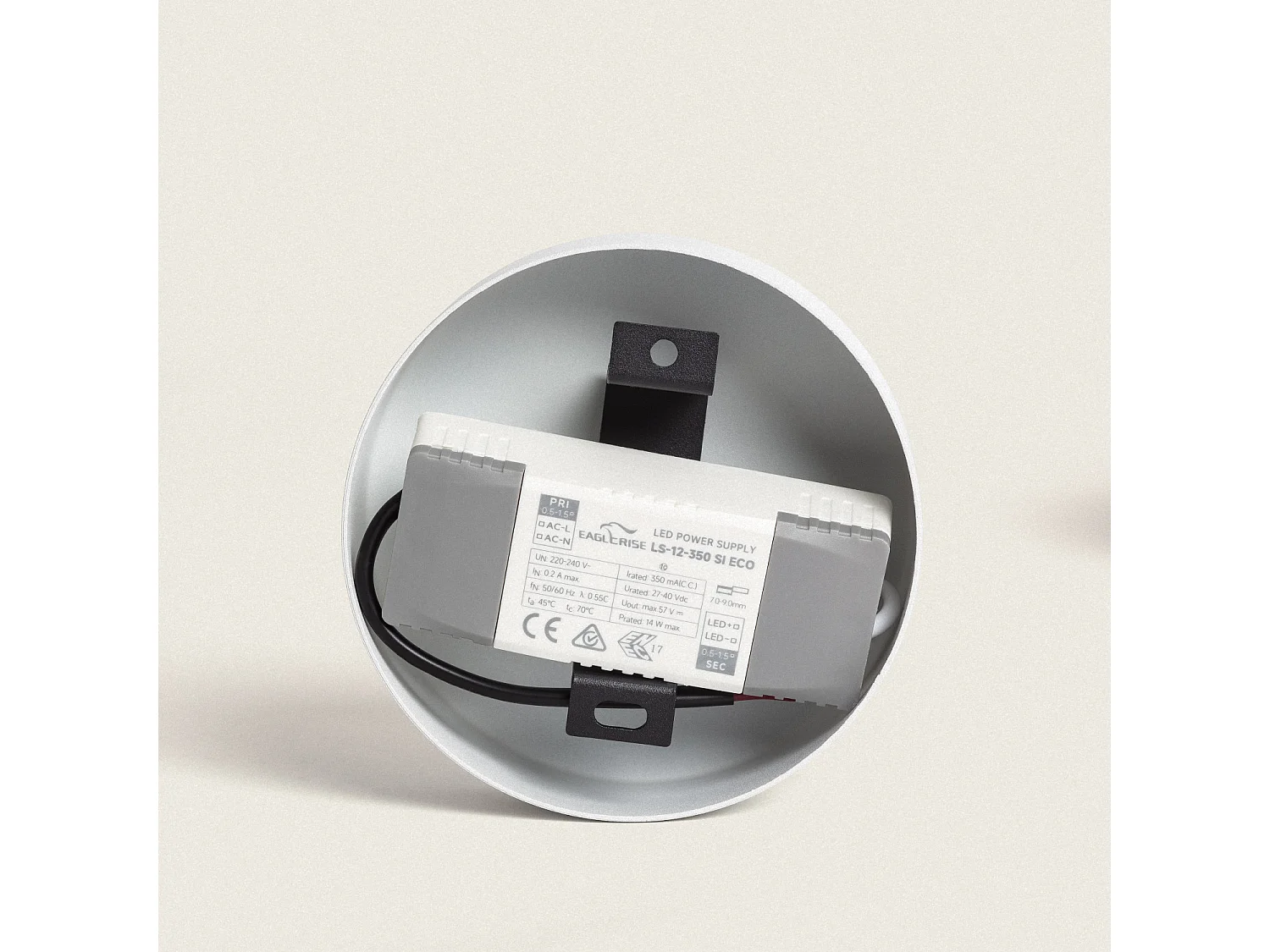 Suspension LED Aluminium Ariella 10,5 W Blanc