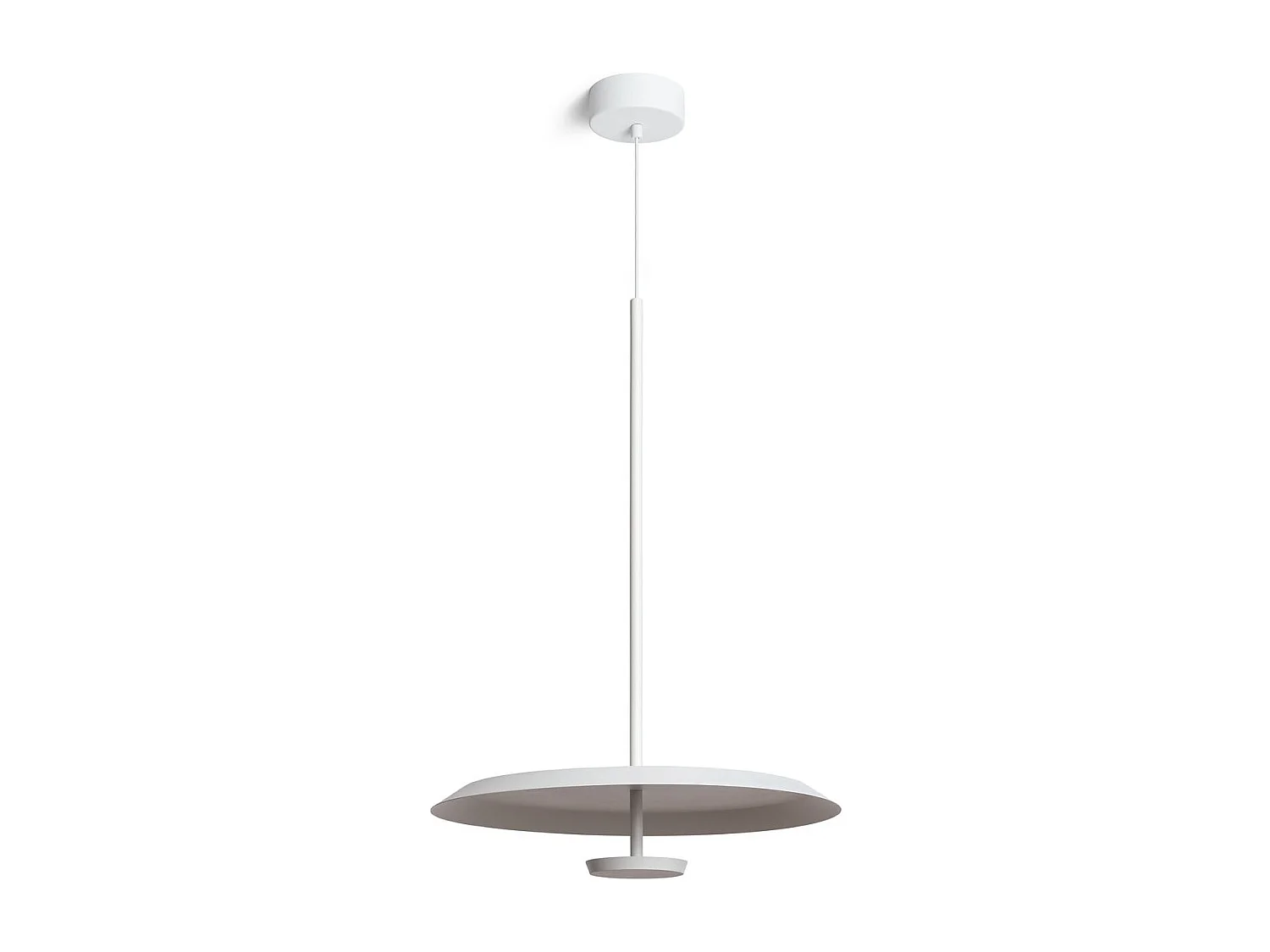 Lampada a Sospensione LED 10,5W Alluminio Ariella Bianco