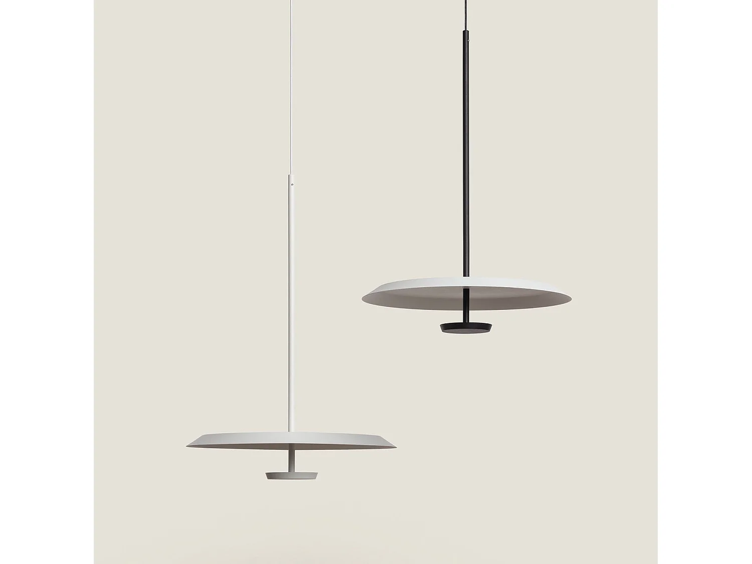 Lampada a Sospensione LED 10,5W Alluminio Ariella Bianco